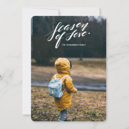 愛の手描きの季節 シーズンカード