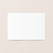 愛の手描きの季節 箔カード (内部)