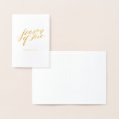 愛の手描きの季節 箔カード (ディスプレー)