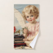 愛の手紙書をクピッド・エンジェル バスタオルセット (ハンドタオル)