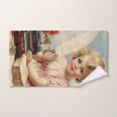 愛の手紙書をクピッド・エンジェル バスタオルセット (ハンドタオル)