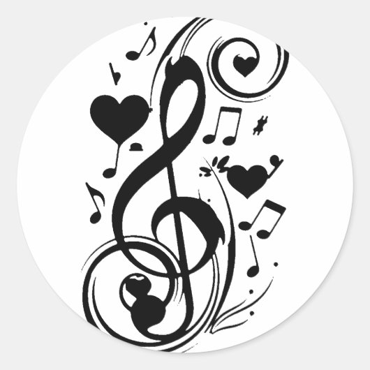 愛の手紙、永遠のあなたのもの_ ラウンドシール (正面)