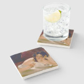 愛の手紙(Thomas Sully) ストーンコースター (横)