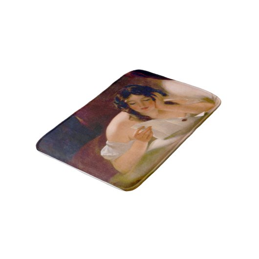 愛の手紙(Thomas Sully) バスマット (アングル)