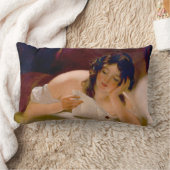 愛の手紙(Thomas Sully) ランバークッション (ブランケット)