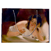 愛の手紙(Thomas Sully) ラージペーパーバッグ (裏面)