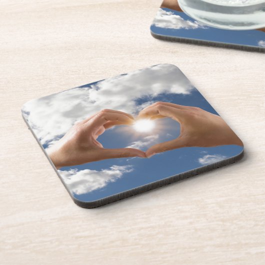 愛の手 コースター (左側)