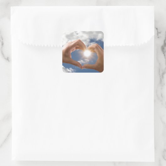 愛の手 スクエアシール (バッグ)