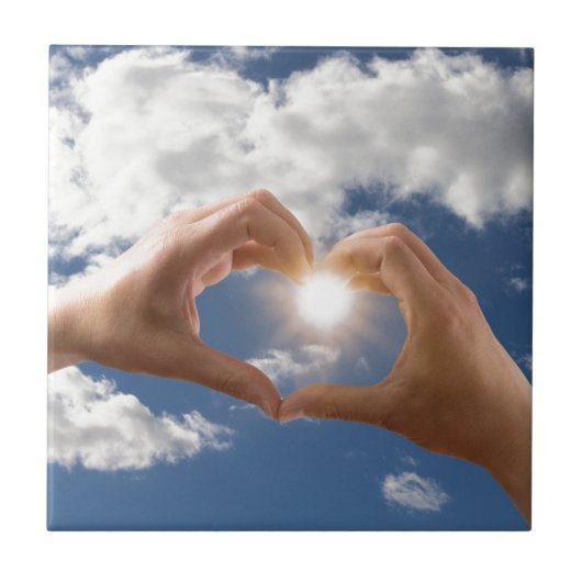 愛の手 タイル (正面)