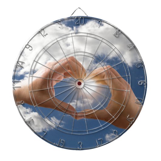 愛の手 ダーツボード (正面)