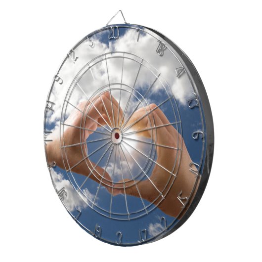 愛の手 ダーツボード (正面右)