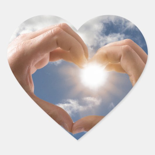 愛の手 ハートシール (正面)