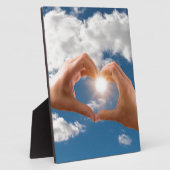 愛の手 フォトプラーク (側面)