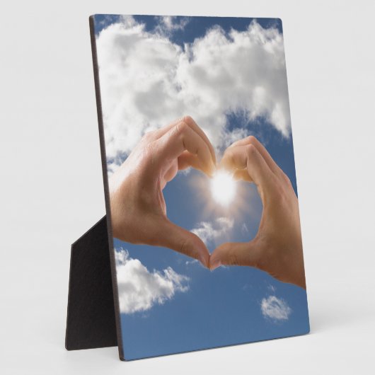 愛の手 フォトプラーク (側面)