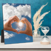 愛の手 フォトプラーク (側面)