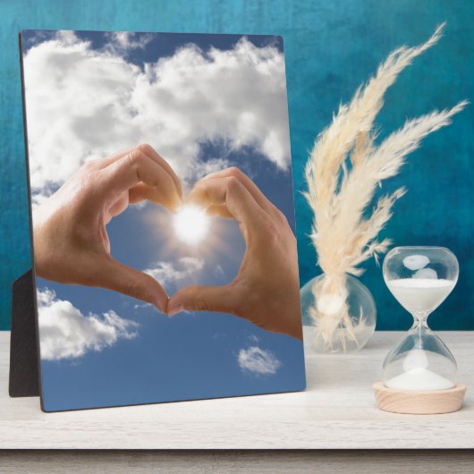 愛の手 フォトプラーク (側面)