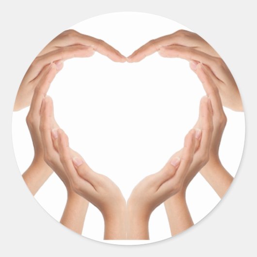 愛の手 ラウンドシール (正面)