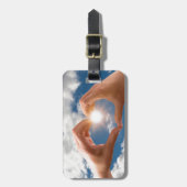 愛の手 ラゲッジタグ (正面縦)