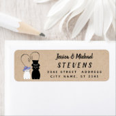 愛の技おもしろい術で愛らしい可愛らしい猫 ラベル (インサイチュ)