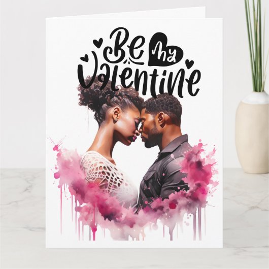 愛の折り紙グリーティングカード カード (正面)