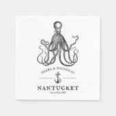 愛の抱擁 |結婚へようこそ スタンダードカクテルナプキン (正面)