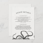 愛の抱擁 | RSVP応答 出欠カード (正面/裏面)