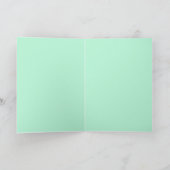 愛の挨拶の休日空白の贈り シーズンカード (内部)