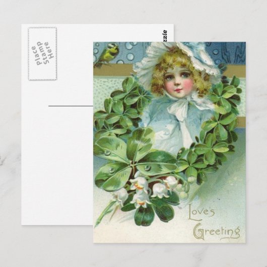 愛の挨拶 ポストカード (正面/裏面)