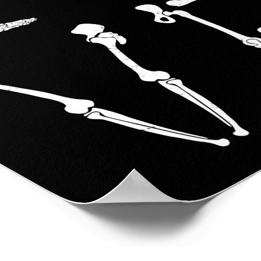 愛の放射線学男性女性X線放射線科医 ポスター (角)