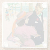 愛の政治 ガラスコースター (裏面)