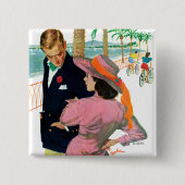 愛の政治 缶バッジ (正面)