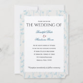 愛の数え方 Typography Poetry ウェディング 招待状 (裏面)