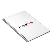 愛の方程式男性へ ノートブック (右側)