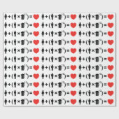 愛の方程式男性へ ラッピングペーパー (フラット)