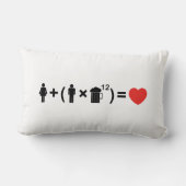 愛の方程式男性へ ランバークッション (裏面)