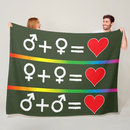 愛の方程式 フリースブランケット (インサイチュ)