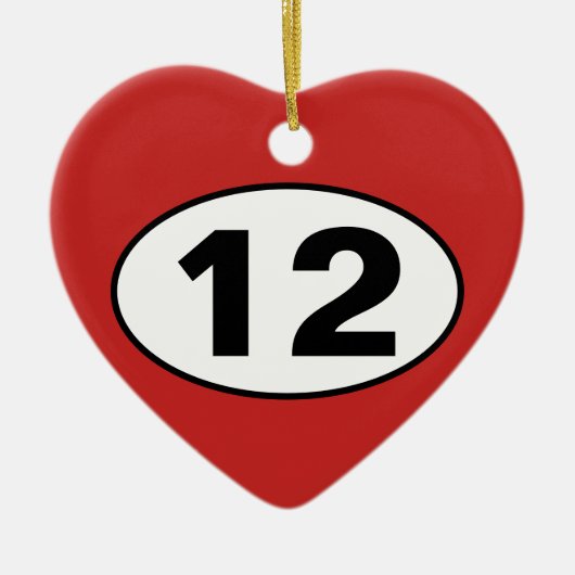 愛の旅十二外銀 セラミックオーナメント (正面)