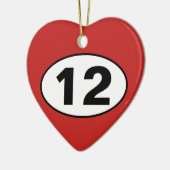 愛の旅十二外銀 セラミックオーナメント (左)