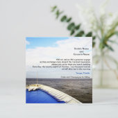 愛の旅 |クルーズ船/目的地の結婚式 招待状 (スタンド正面)