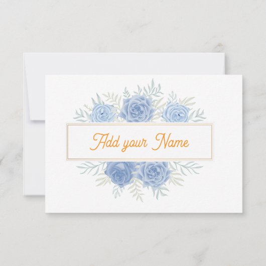 "愛の旅" サンキューカード (裏面)