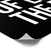 愛の旅、楽しむプロセス – やる気を起こさせる ポスター (角)