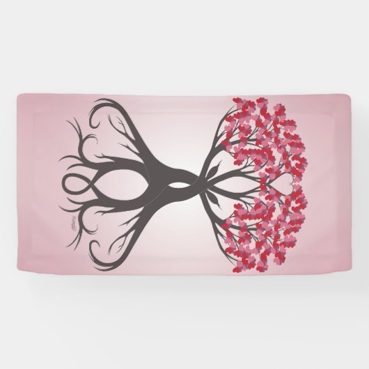 愛の旗とともに成長|過去記事 横断幕 (横)