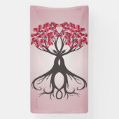 愛の旗とともに成長|過去記事 横断幕 (縦)