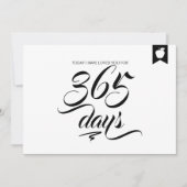 愛の日々を記念するラブカード カード (正面)