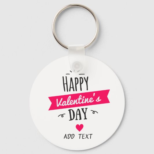 愛の日とキーチェーンを愛するすべての人 キーホルダー (正面)