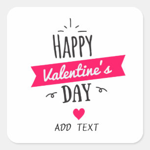 愛の日と愛するすべての人 スクエアシール