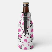 愛の日のパターン ボトルクーラー (ボトル裏面)