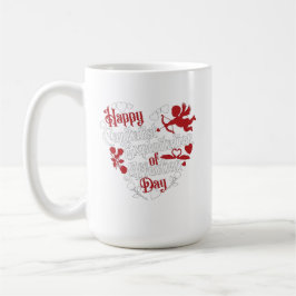 愛の日の幸福な資本主義的搾取 コーヒーマグカップ