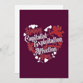 愛の日の幸福な資本主義的搾取 シーズンカード (正面/裏面)