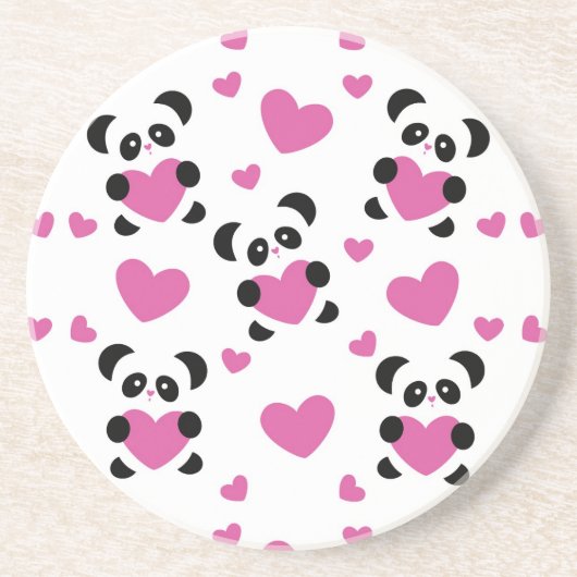 愛の日へのパターン コースター (正面)